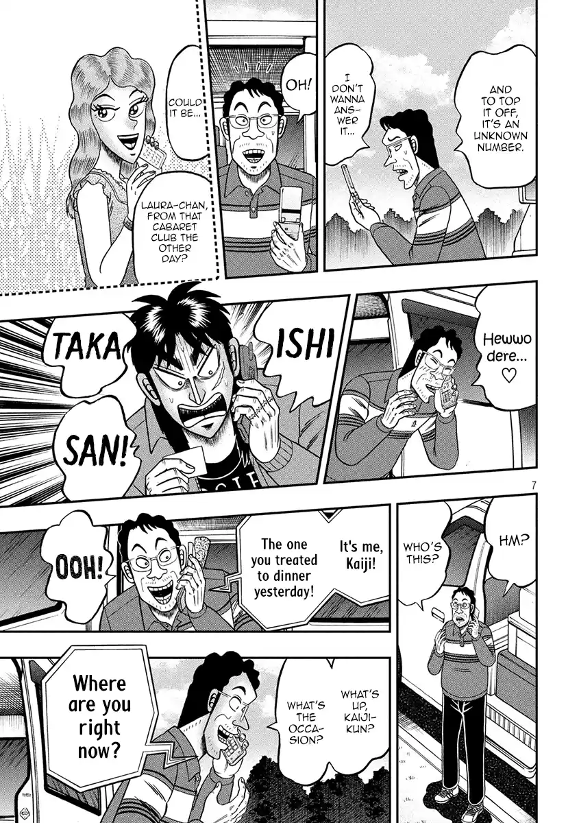 Tobaku Datenroku Kaiji - One Poker Hen Chapter 360: Clever Move