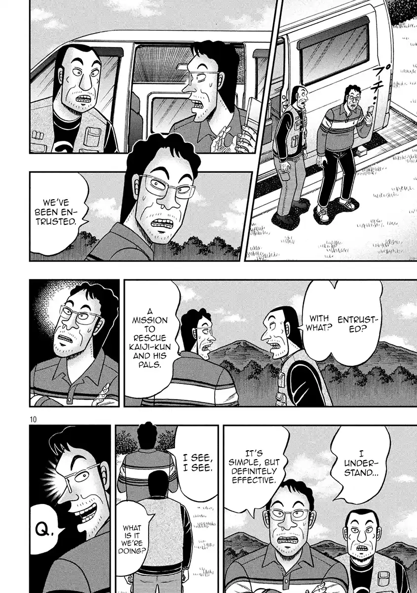Tobaku Datenroku Kaiji - One Poker Hen Chapter 360: Clever Move