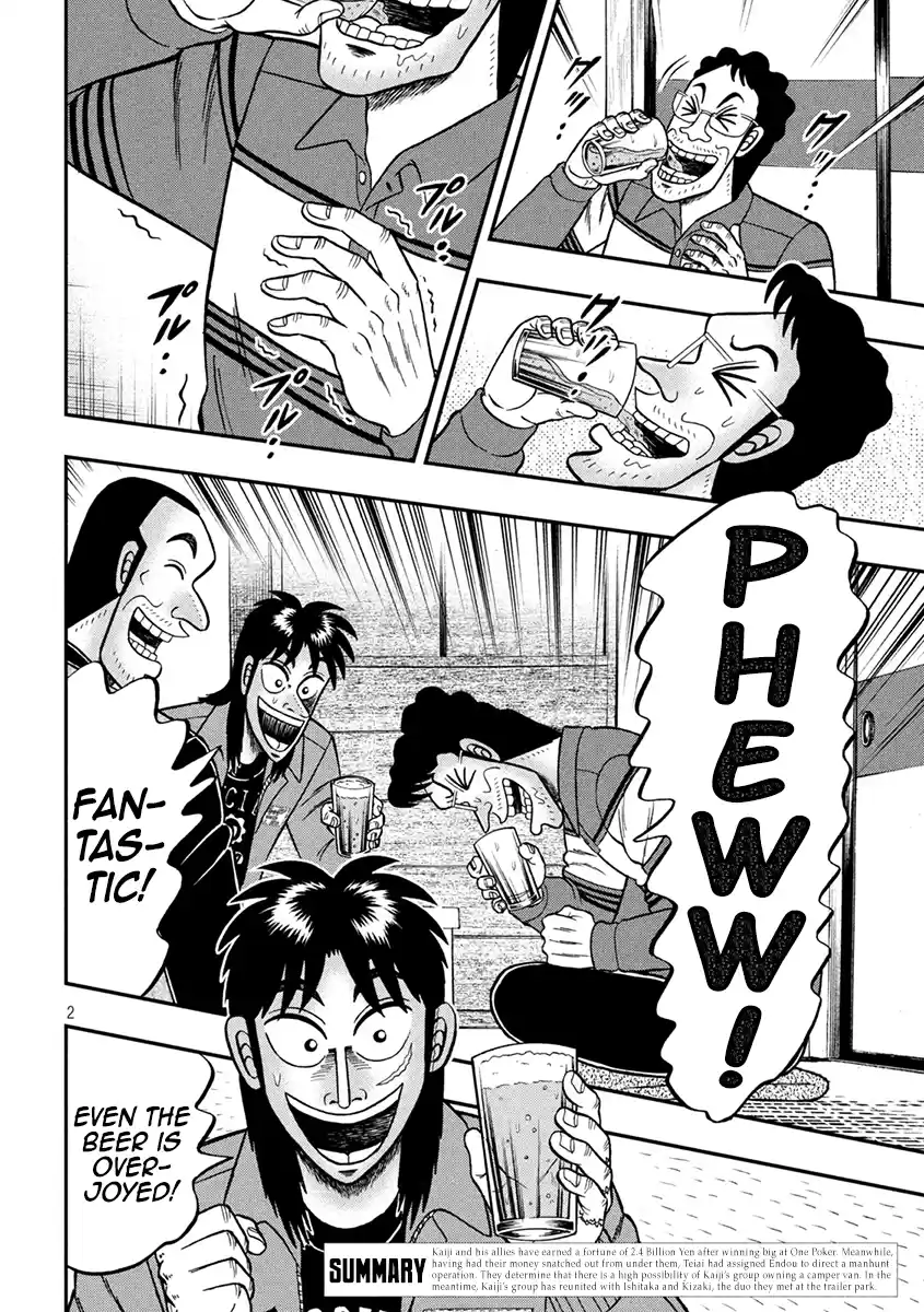 Tobaku Datenroku Kaiji - One Poker Hen Chapter 365: Beyond Expectations