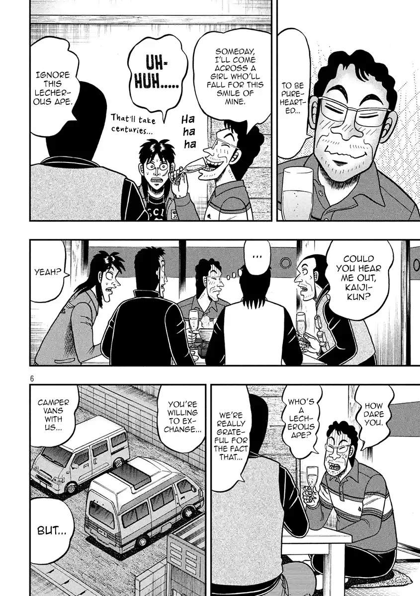 Tobaku Datenroku Kaiji - One Poker Hen Chapter 367: Apprehension