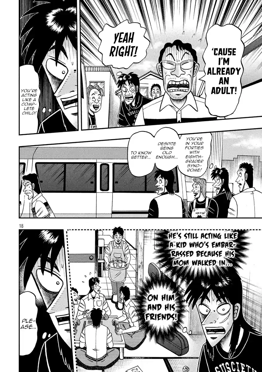 Tobaku Datenroku Kaiji - One Poker Hen Chapter 368: Aosamurai