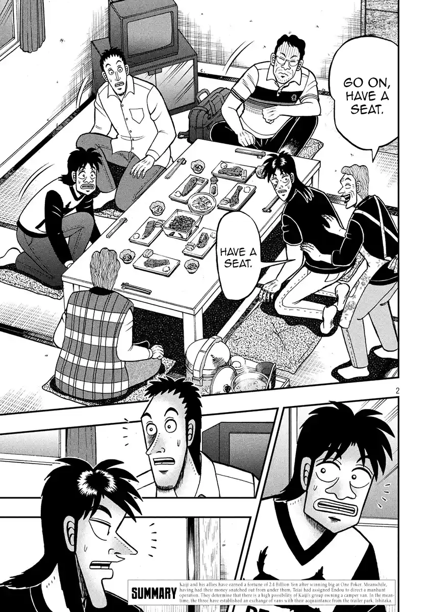 Tobaku Datenroku Kaiji - One Poker Hen Chapter 369: Breakfast