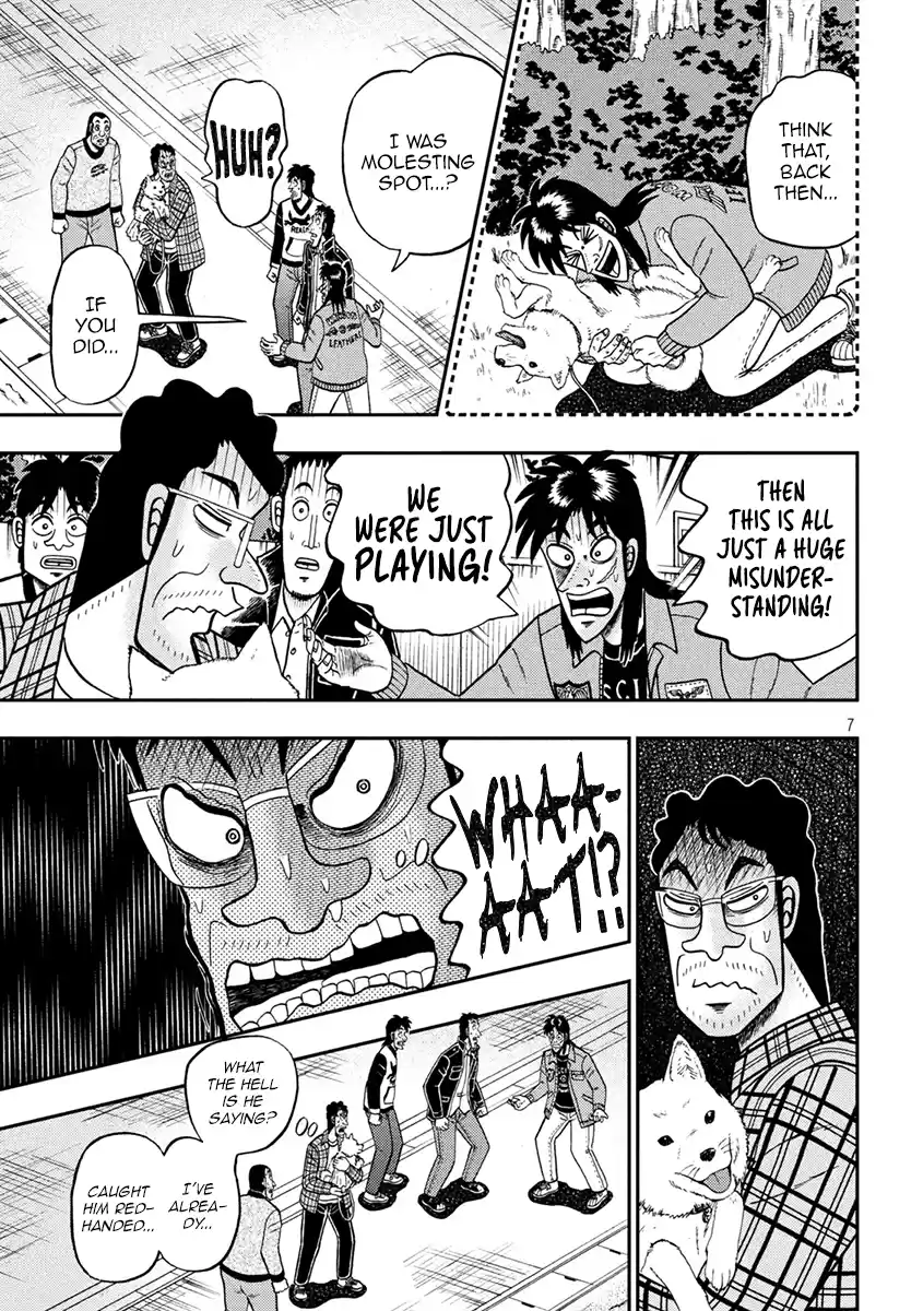 Tobaku Datenroku Kaiji - One Poker Hen Chapter 376: Trailing