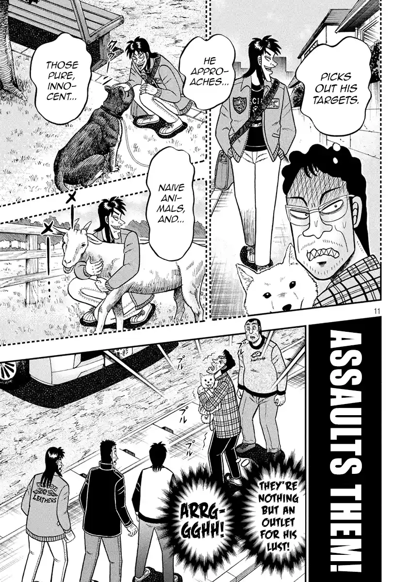 Tobaku Datenroku Kaiji - One Poker Hen Chapter 376: Trailing