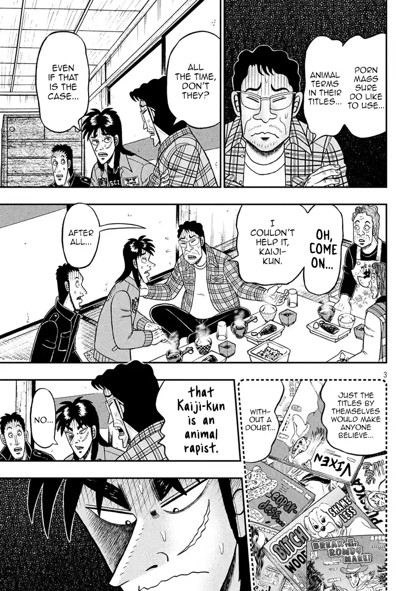Tobaku Datenroku Kaiji - One Poker Hen Chapter 377: Departure