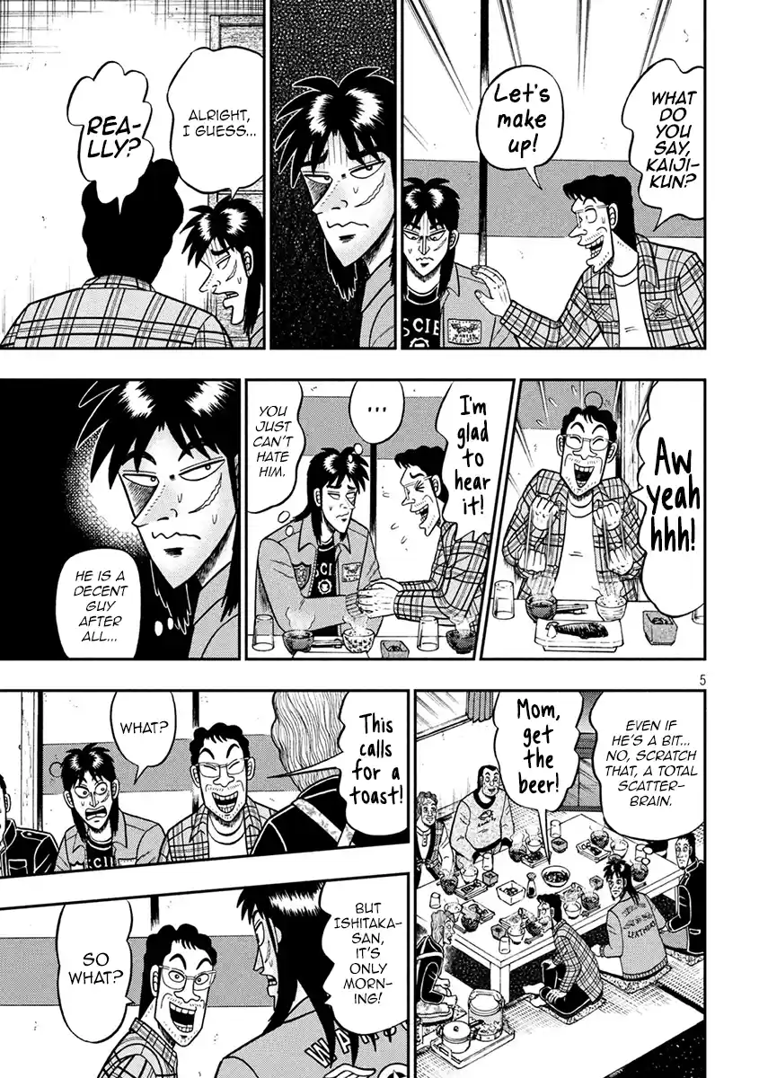 Tobaku Datenroku Kaiji - One Poker Hen Chapter 377: Departure