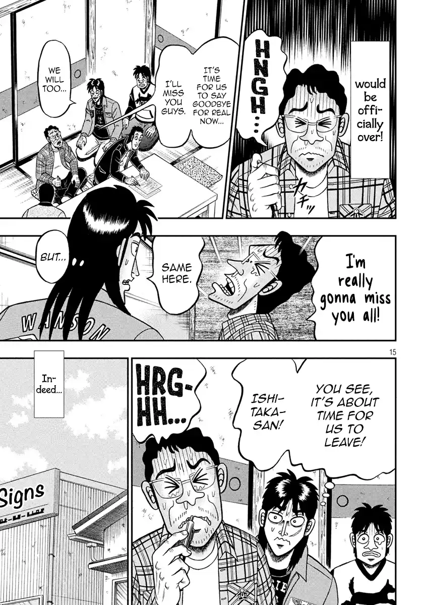 Tobaku Datenroku Kaiji - One Poker Hen Chapter 377: Departure
