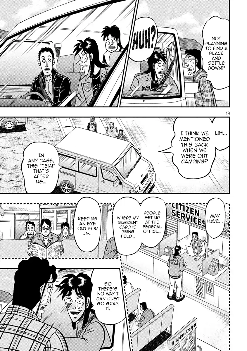 Tobaku Datenroku Kaiji - One Poker Hen Chapter 377: Departure