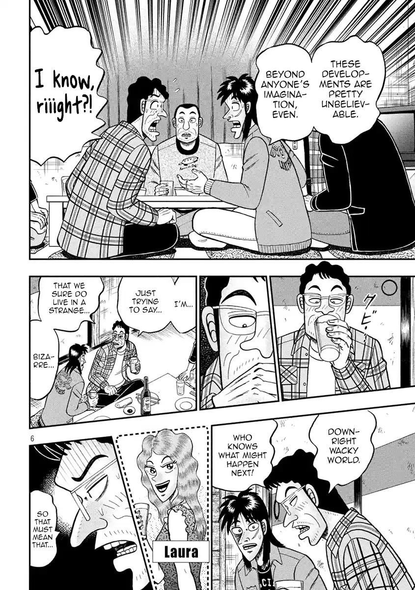 Tobaku Datenroku Kaiji - One Poker Hen Chapter 380: Shelter