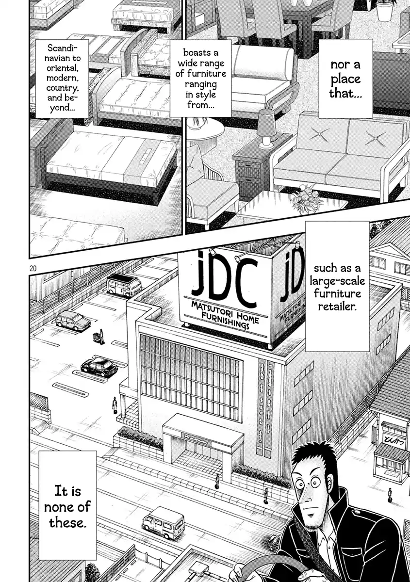 Tobaku Datenroku Kaiji - One Poker Hen Chapter 380: Shelter