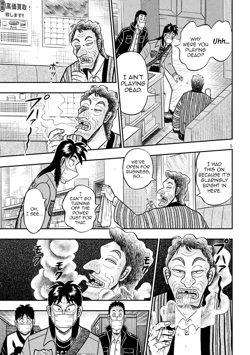 Tobaku Datenroku Kaiji - One Poker Hen Chapter 381: Black-Hearted