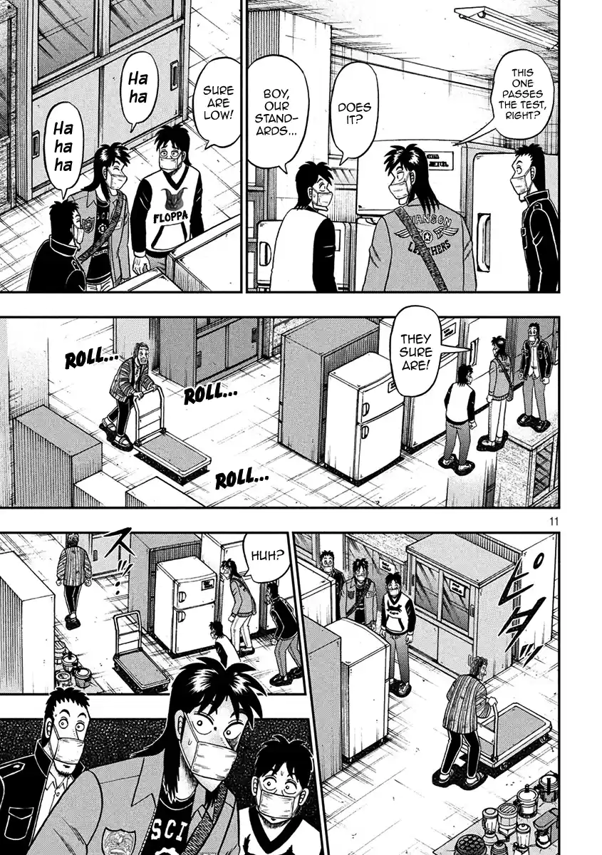 Tobaku Datenroku Kaiji - One Poker Hen Chapter 381: Black-Hearted