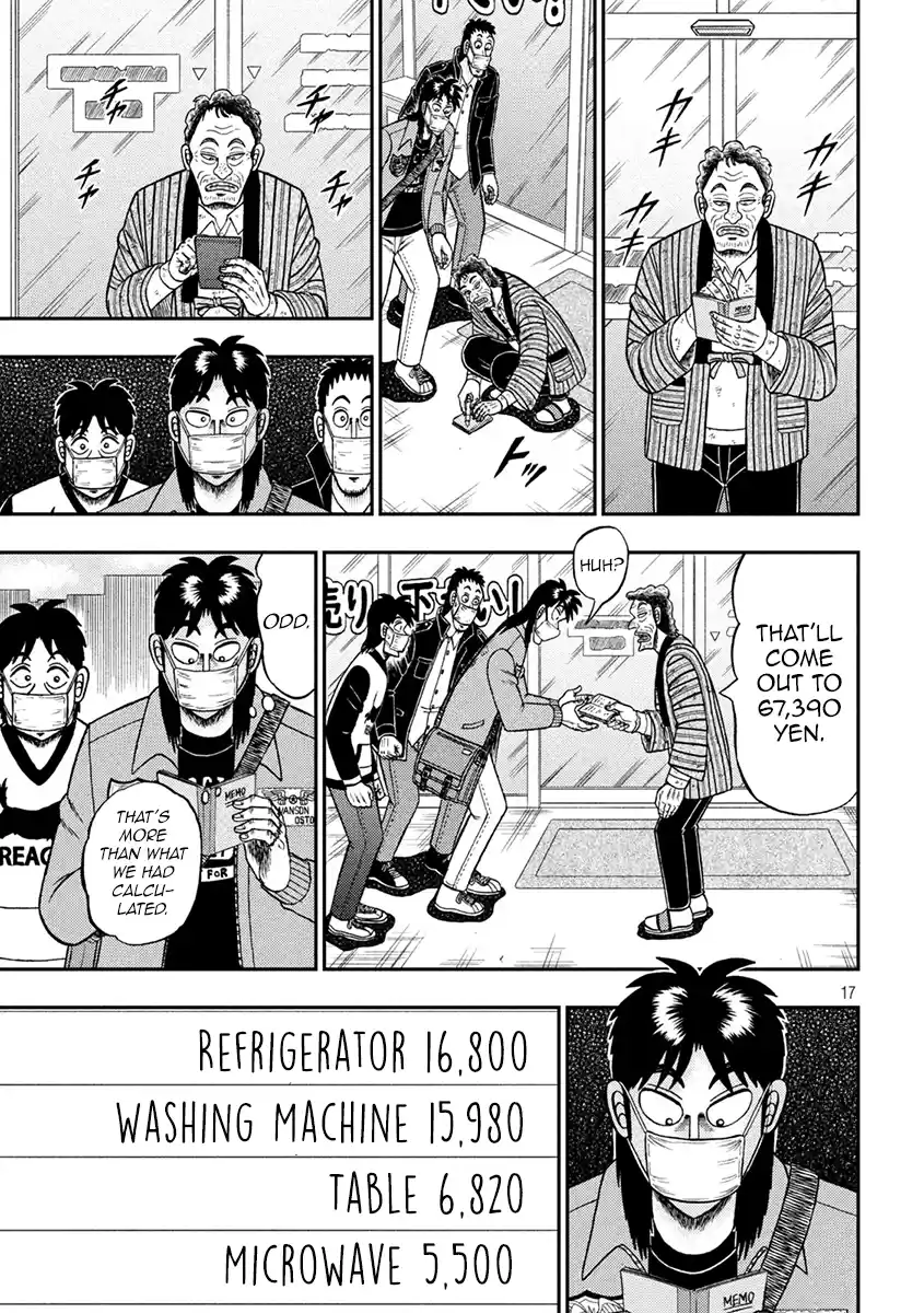 Tobaku Datenroku Kaiji - One Poker Hen Chapter 381: Black-Hearted