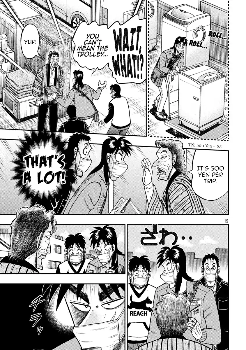 Tobaku Datenroku Kaiji - One Poker Hen Chapter 381: Black-Hearted