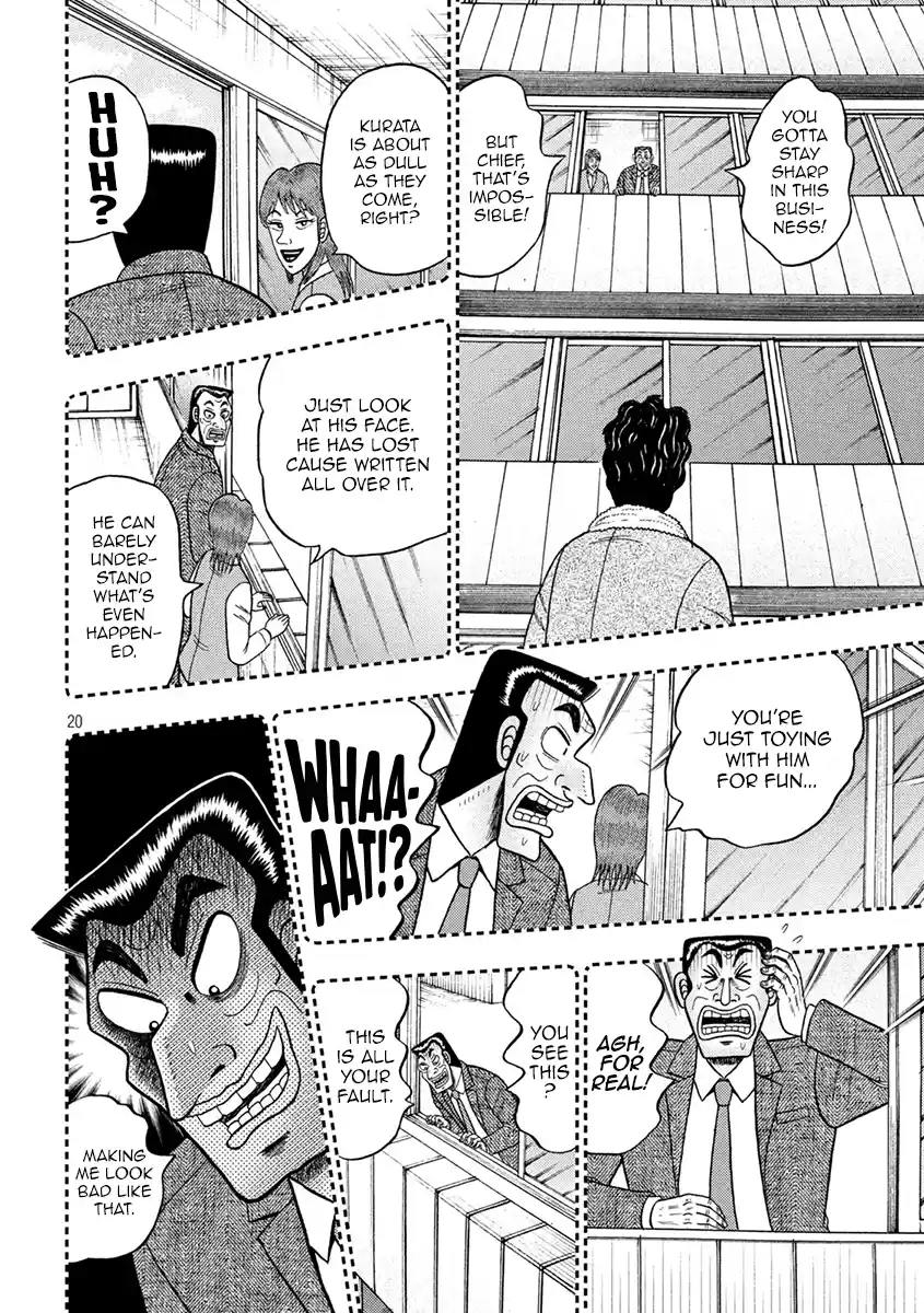 Tobaku Datenroku Kaiji - One Poker Hen Chapter 384: Obstinate