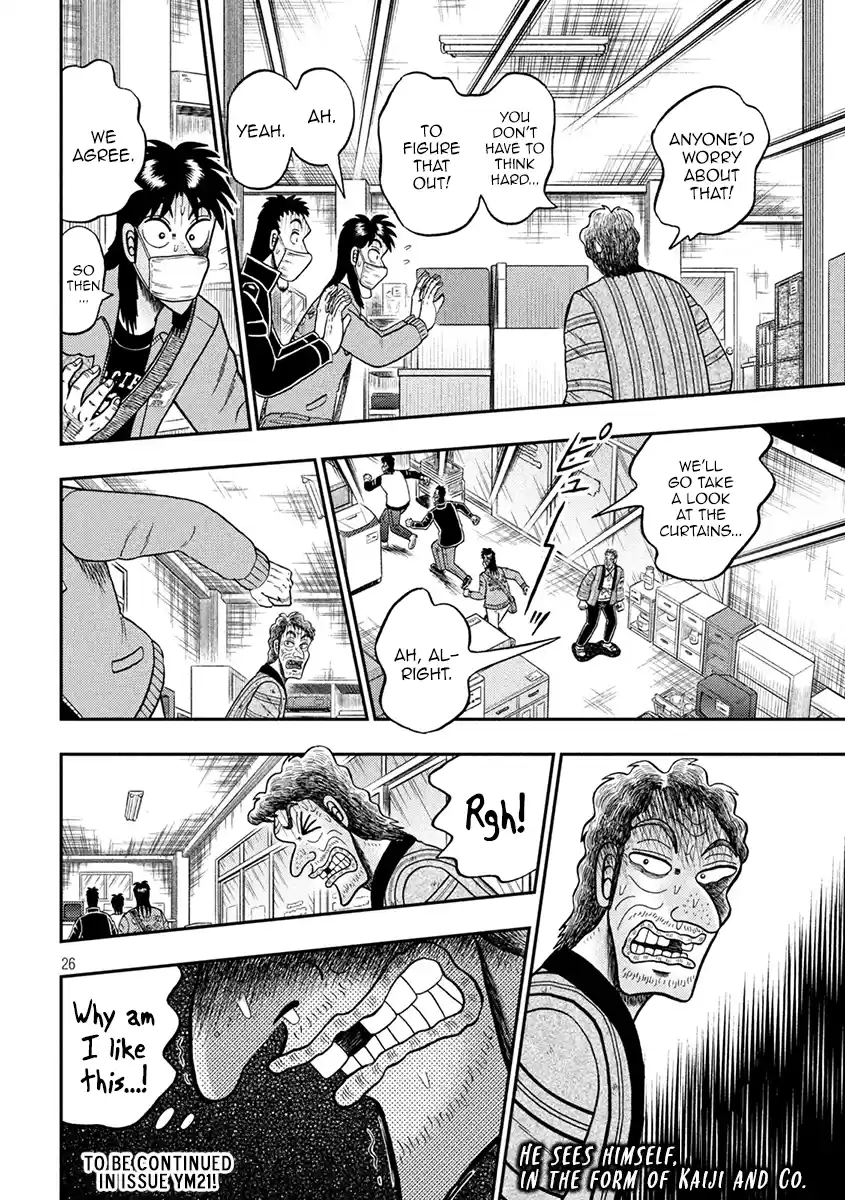 Tobaku Datenroku Kaiji - One Poker Hen Chapter 384: Obstinate