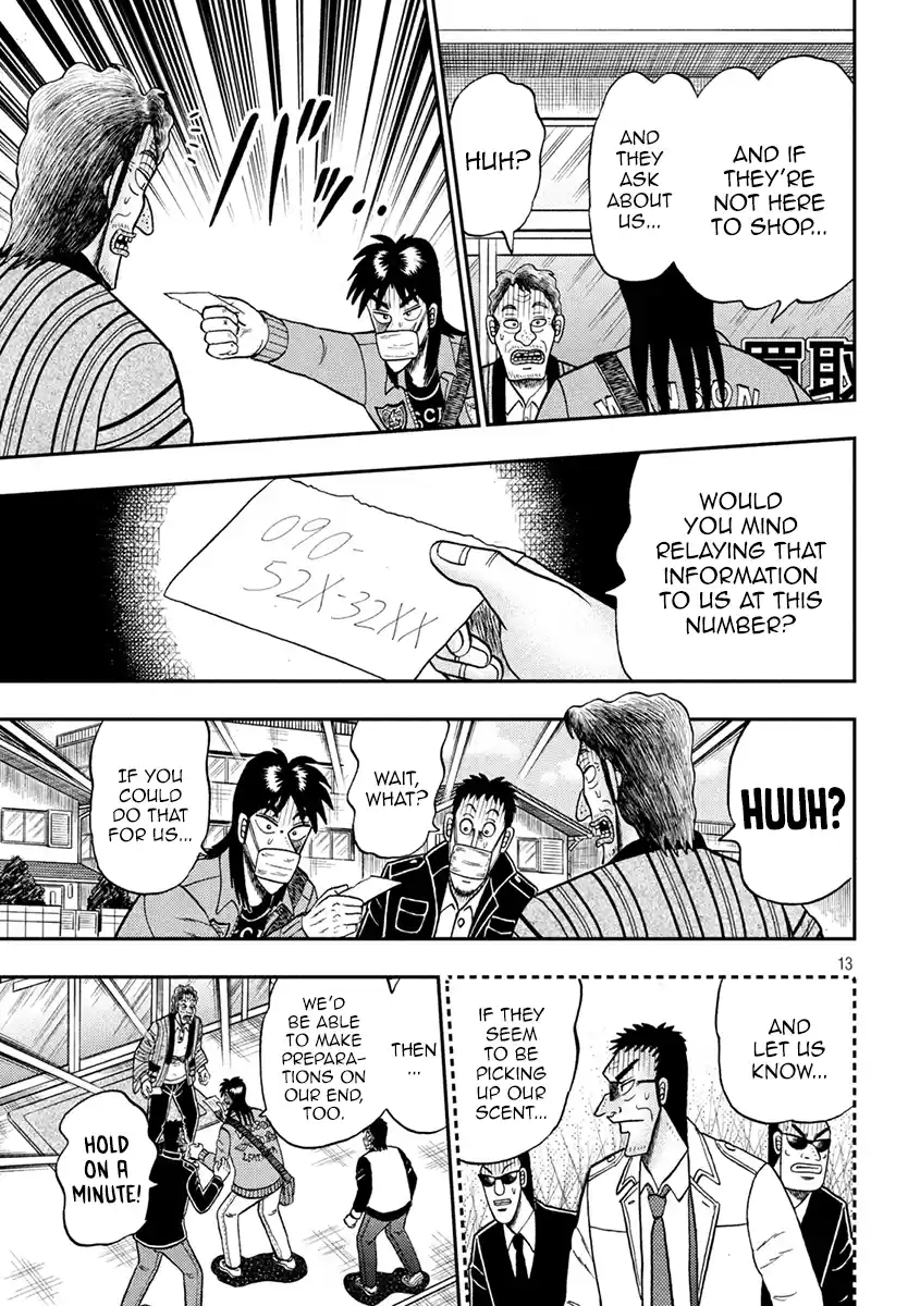 Tobaku Datenroku Kaiji - One Poker Hen Chapter 386: Placation
