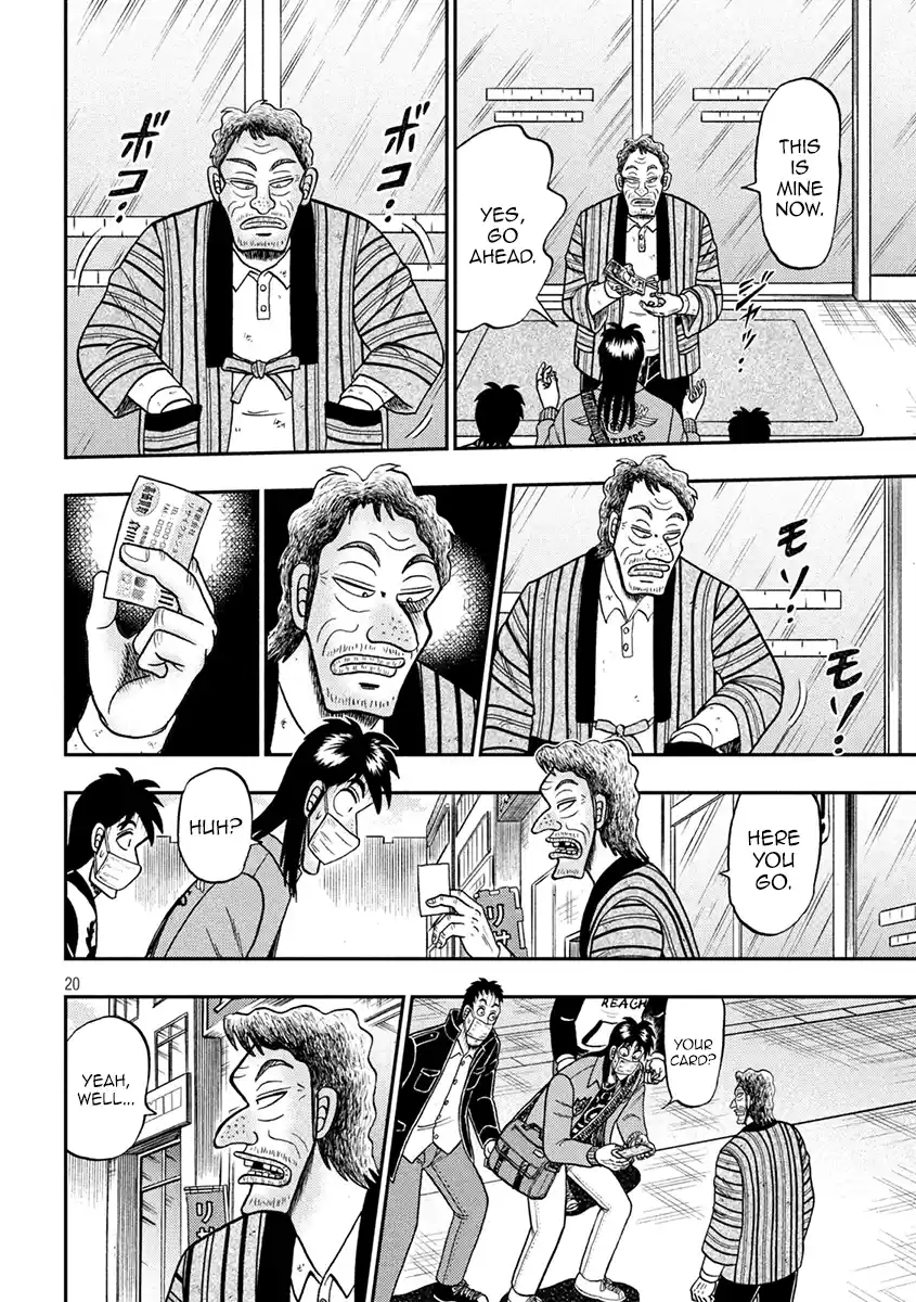 Tobaku Datenroku Kaiji - One Poker Hen Chapter 386: Placation