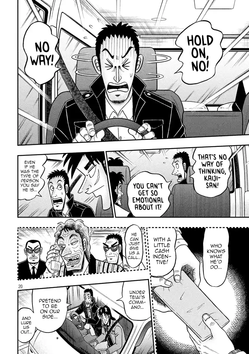 Tobaku Datenroku Kaiji - One Poker Hen Chapter 387: Wake-Up Call