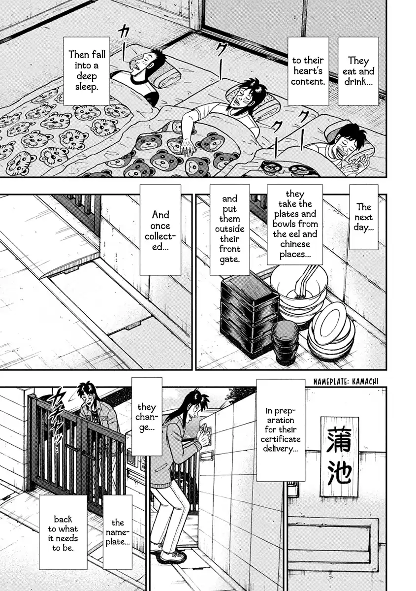 Tobaku Datenroku Kaiji - One Poker Hen Chapter 394: Dwelling