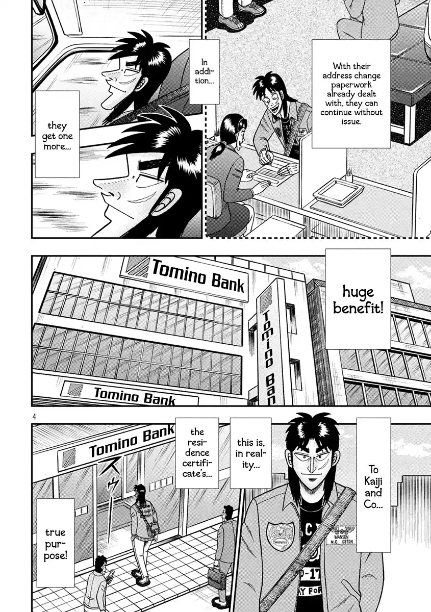 Tobaku Datenroku Kaiji - One Poker Hen Chapter 395: Benefit