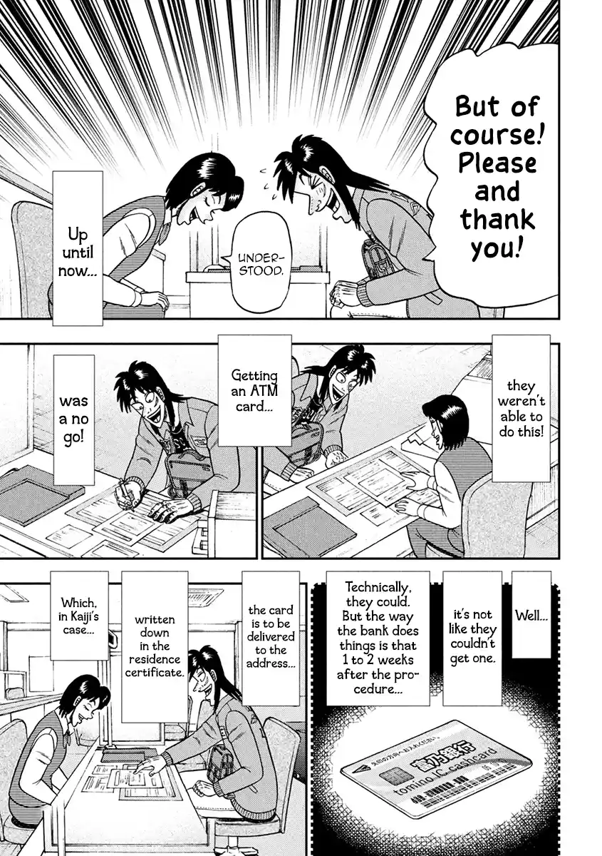 Tobaku Datenroku Kaiji - One Poker Hen Chapter 395: Benefit