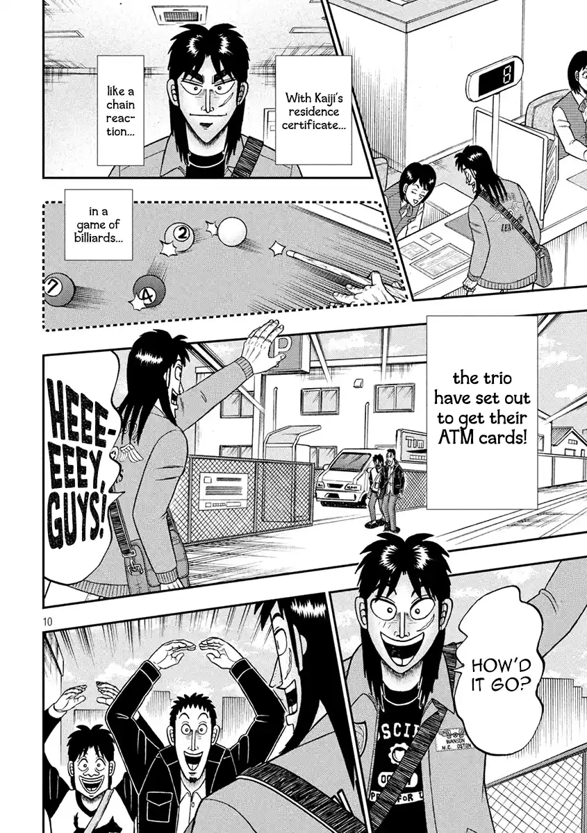 Tobaku Datenroku Kaiji - One Poker Hen Chapter 395: Benefit