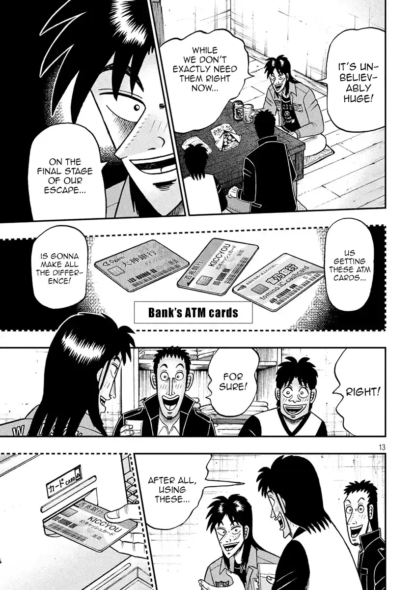 Tobaku Datenroku Kaiji - One Poker Hen Chapter 395: Benefit