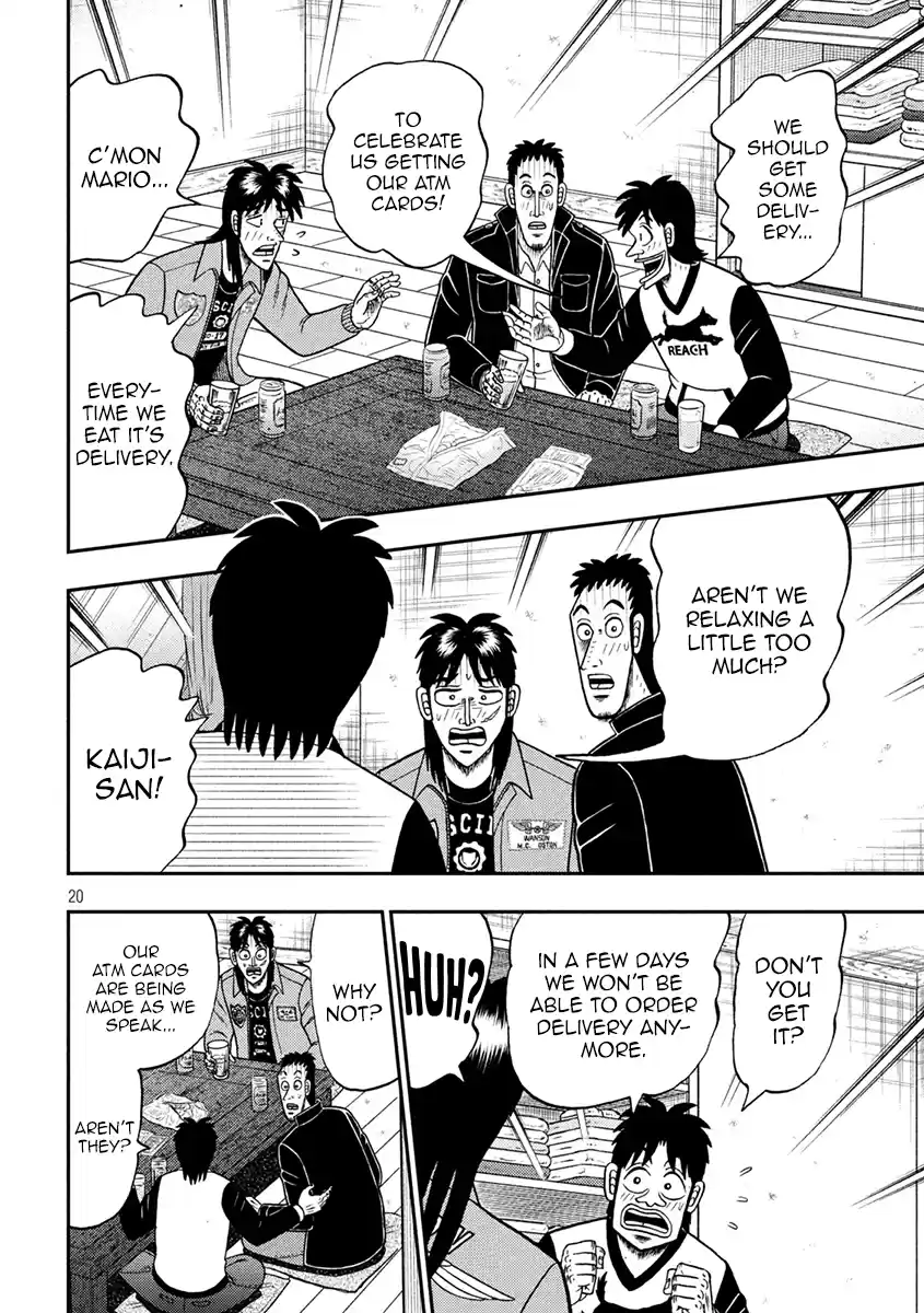 Tobaku Datenroku Kaiji - One Poker Hen Chapter 395: Benefit