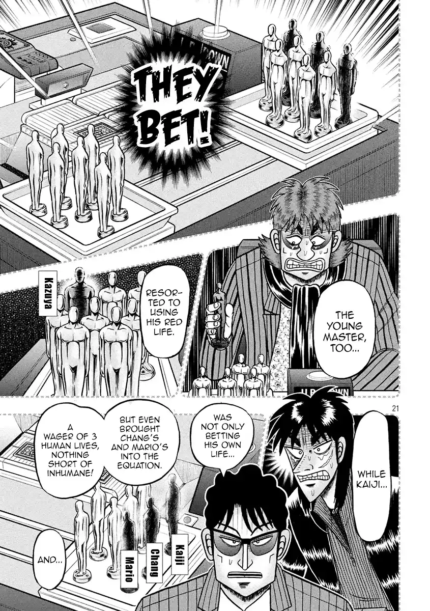 Tobaku Datenroku Kaiji - One Poker Hen Chapter 398