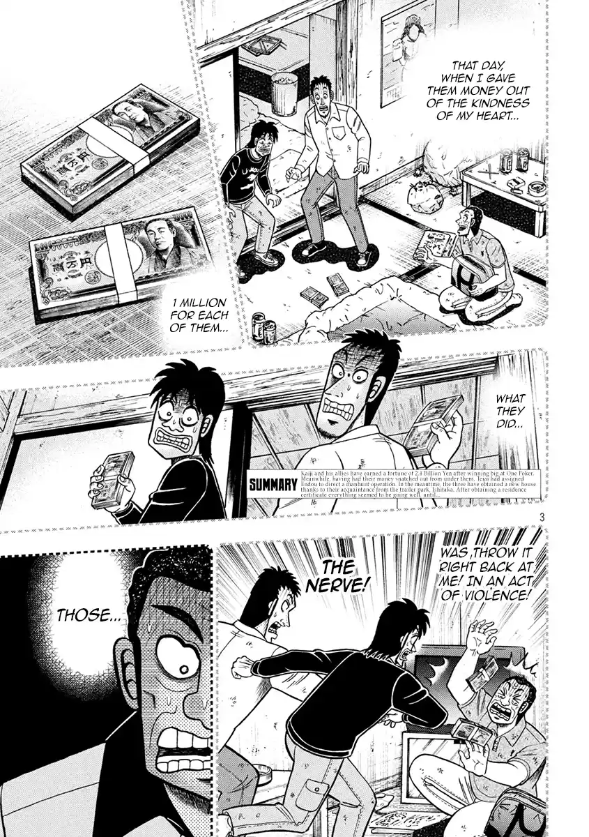 Tobaku Datenroku Kaiji - One Poker Hen Chapter 399