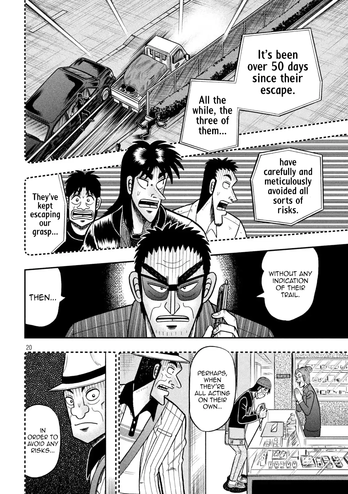 Tobaku Datenroku Kaiji - One Poker Hen Chapter 401