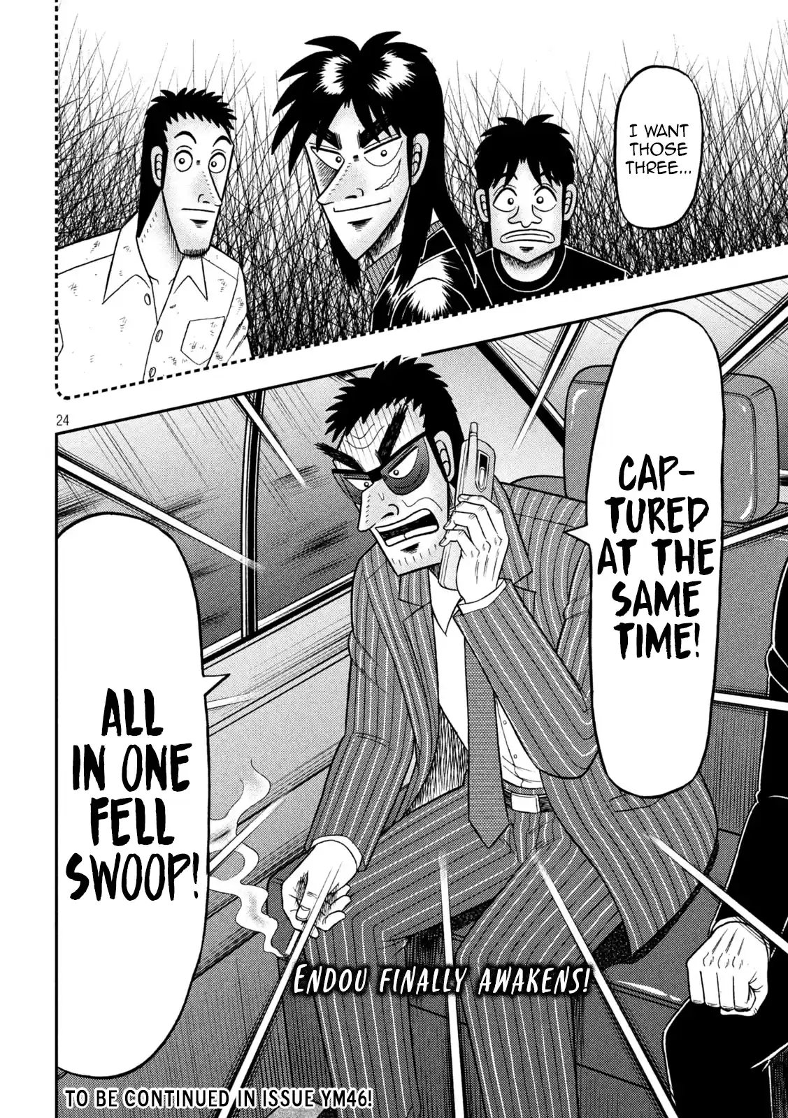 Tobaku Datenroku Kaiji - One Poker Hen Chapter 401