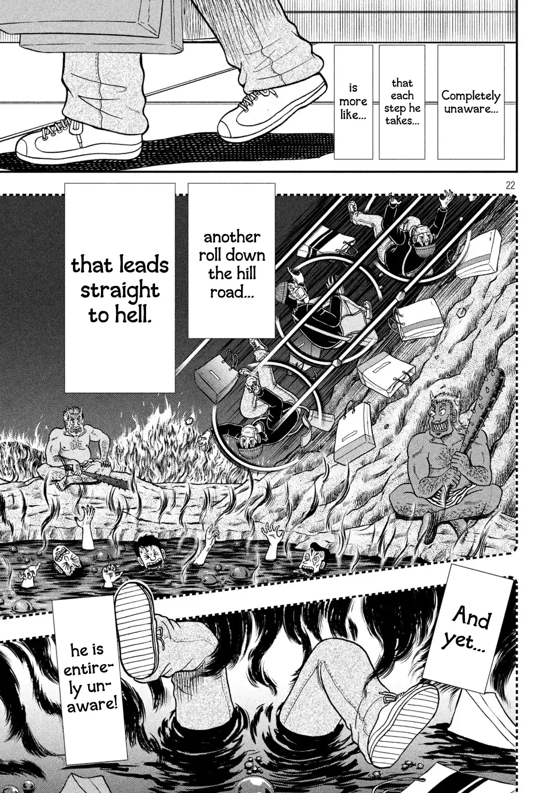 Tobaku Datenroku Kaiji - One Poker Hen Chapter 404