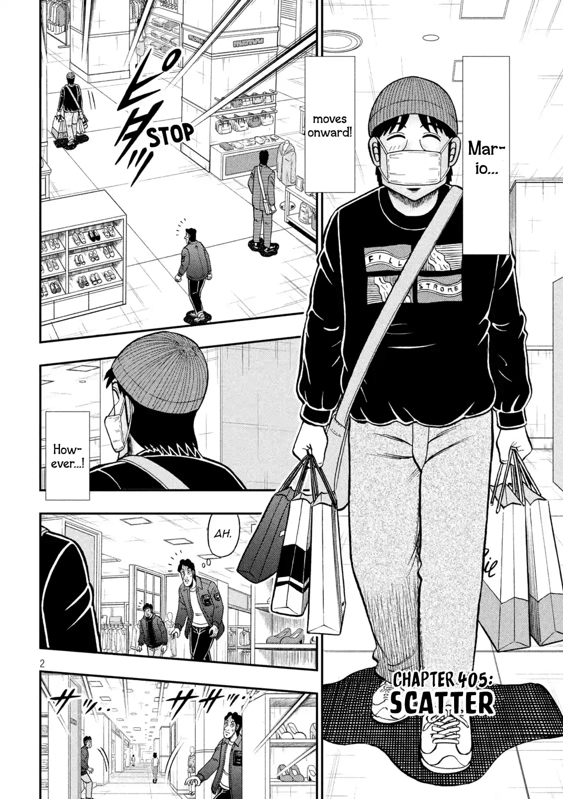 Tobaku Datenroku Kaiji - One Poker Hen Chapter 405