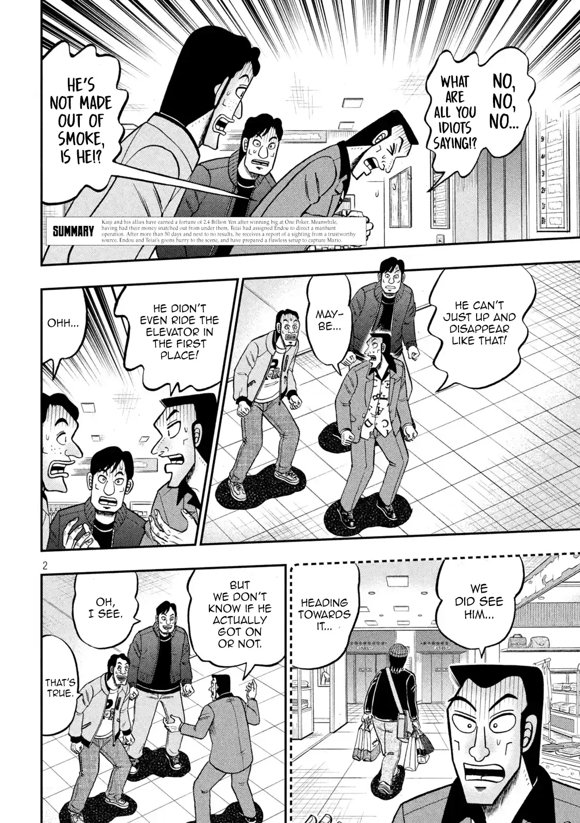 Tobaku Datenroku Kaiji - One Poker Hen Chapter 406