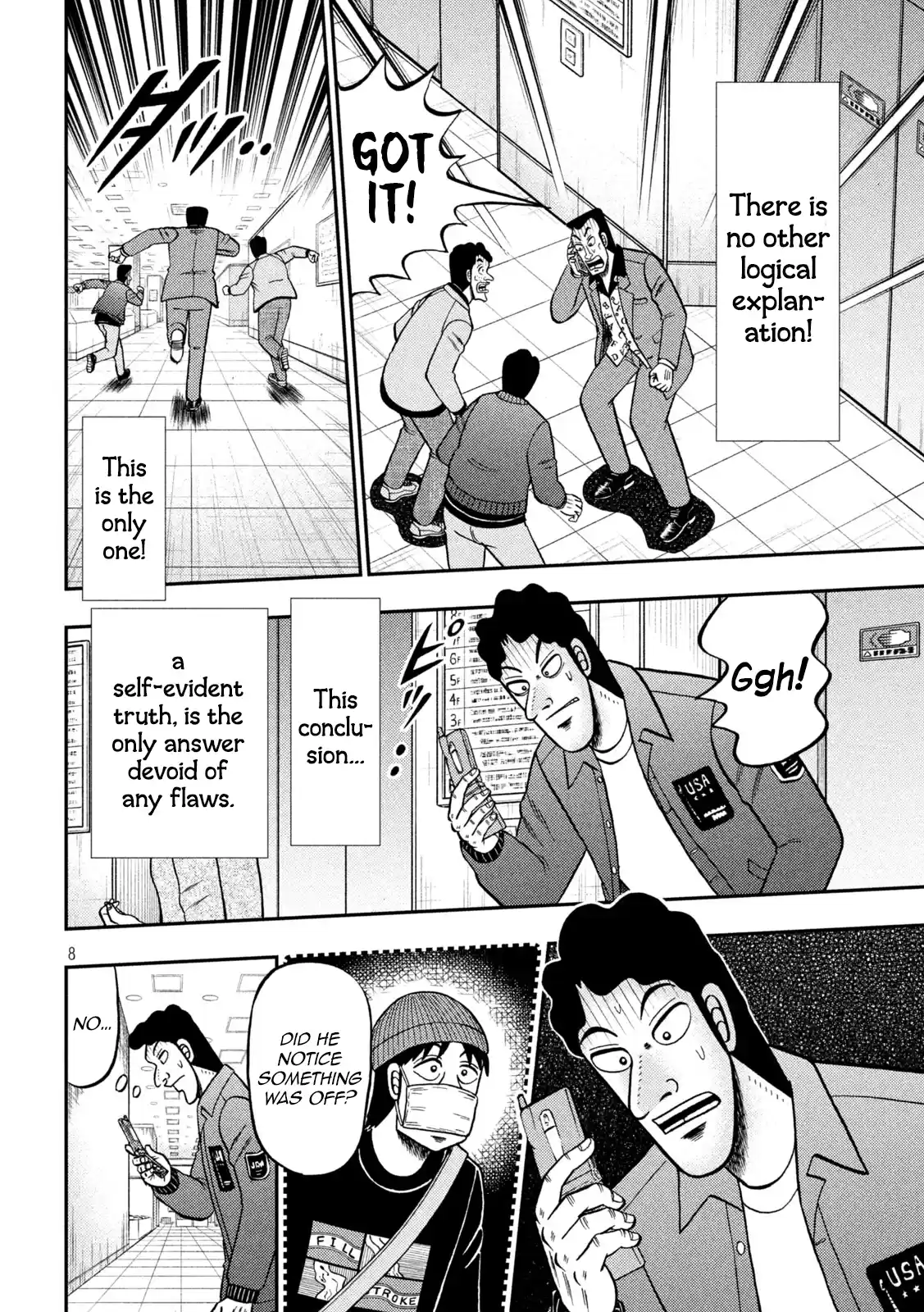 Tobaku Datenroku Kaiji - One Poker Hen Chapter 406