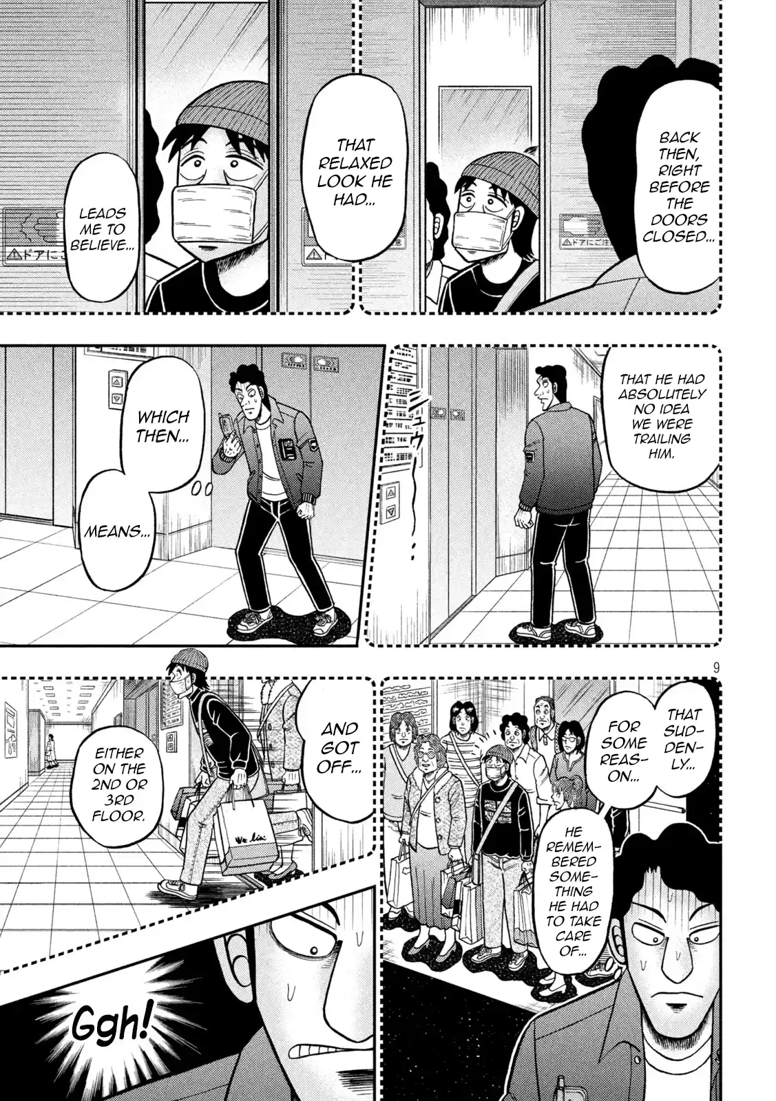 Tobaku Datenroku Kaiji - One Poker Hen Chapter 406