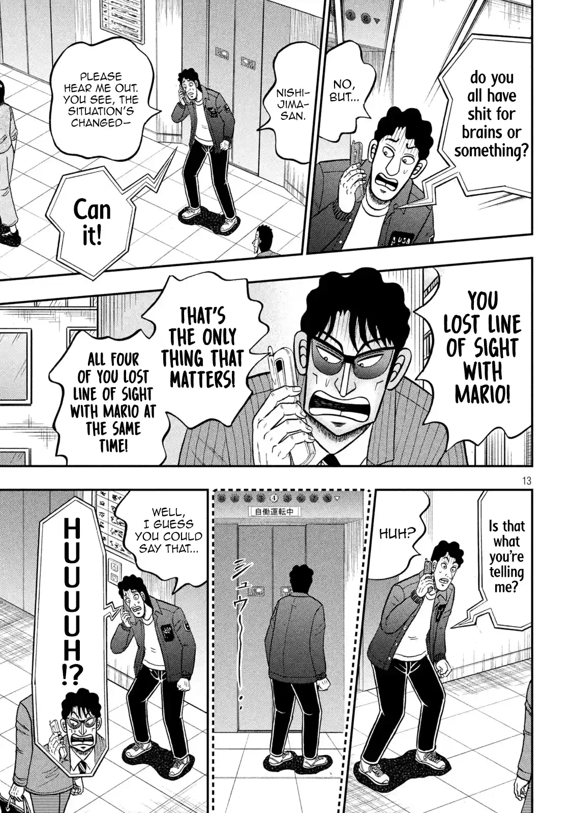 Tobaku Datenroku Kaiji - One Poker Hen Chapter 406