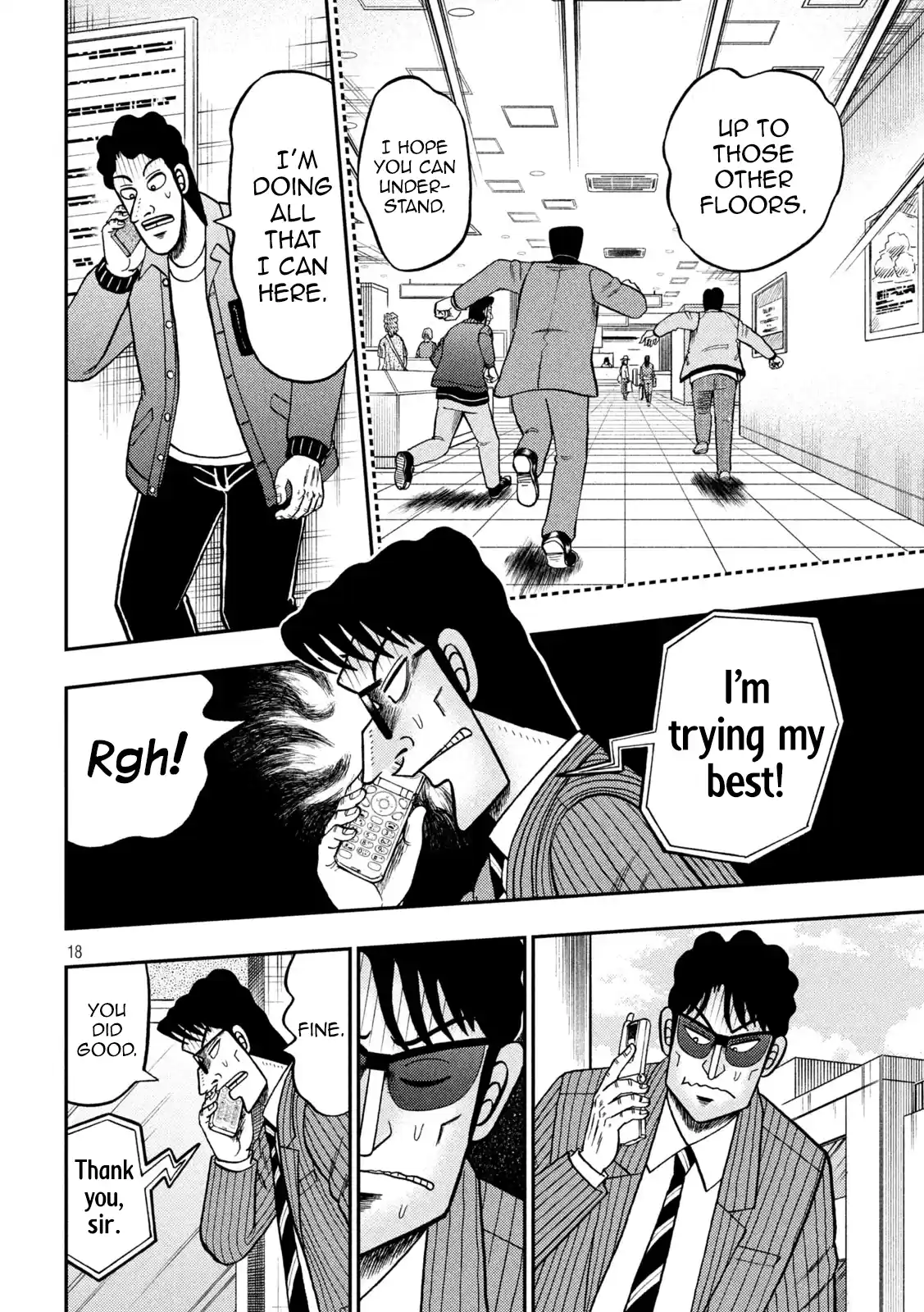 Tobaku Datenroku Kaiji - One Poker Hen Chapter 406