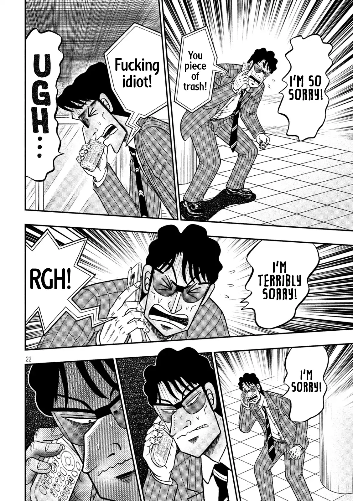 Tobaku Datenroku Kaiji - One Poker Hen Chapter 406