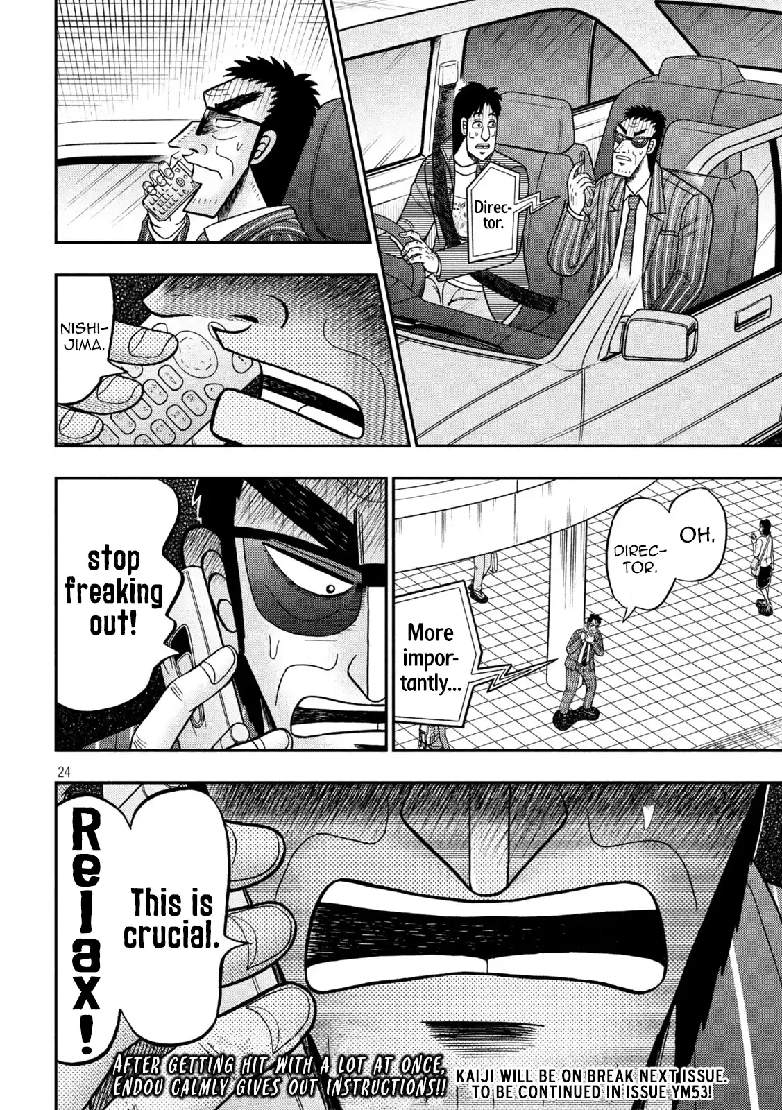 Tobaku Datenroku Kaiji - One Poker Hen Chapter 406