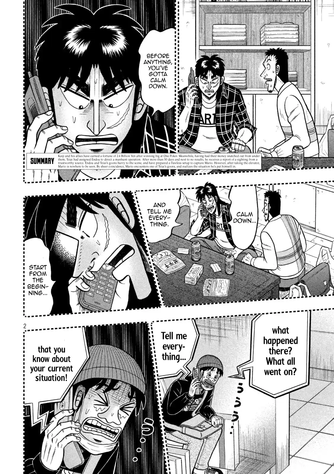 Tobaku Datenroku Kaiji - One Poker Hen Chapter 410