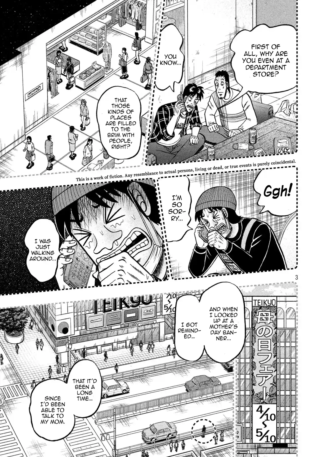 Tobaku Datenroku Kaiji - One Poker Hen Chapter 410