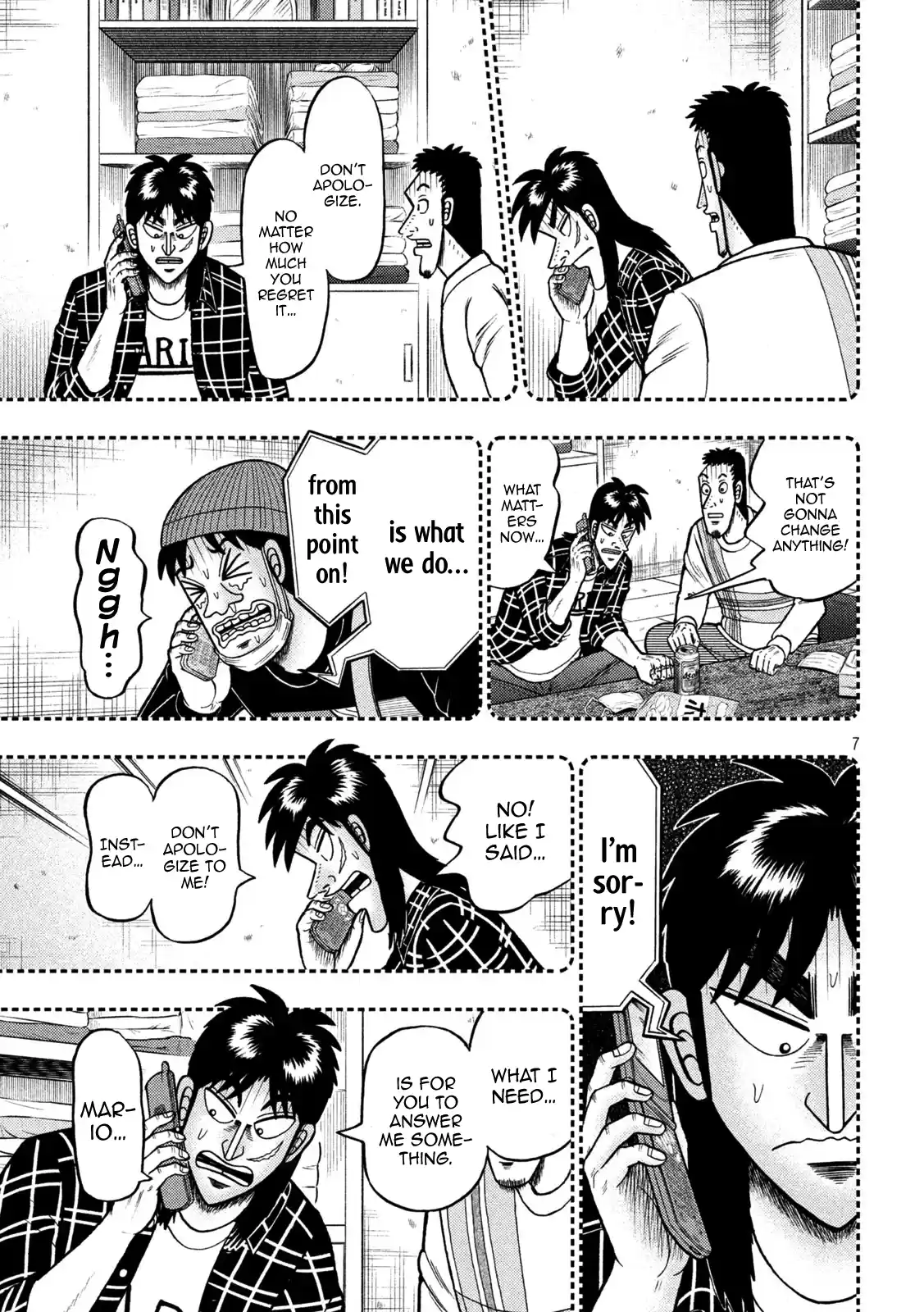 Tobaku Datenroku Kaiji - One Poker Hen Chapter 410