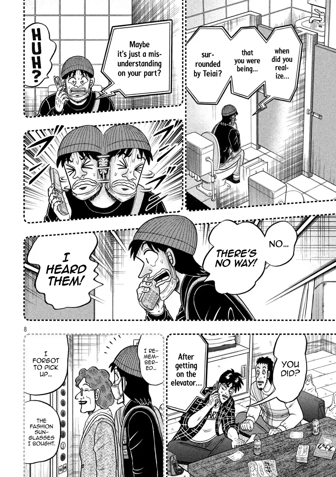 Tobaku Datenroku Kaiji - One Poker Hen Chapter 410