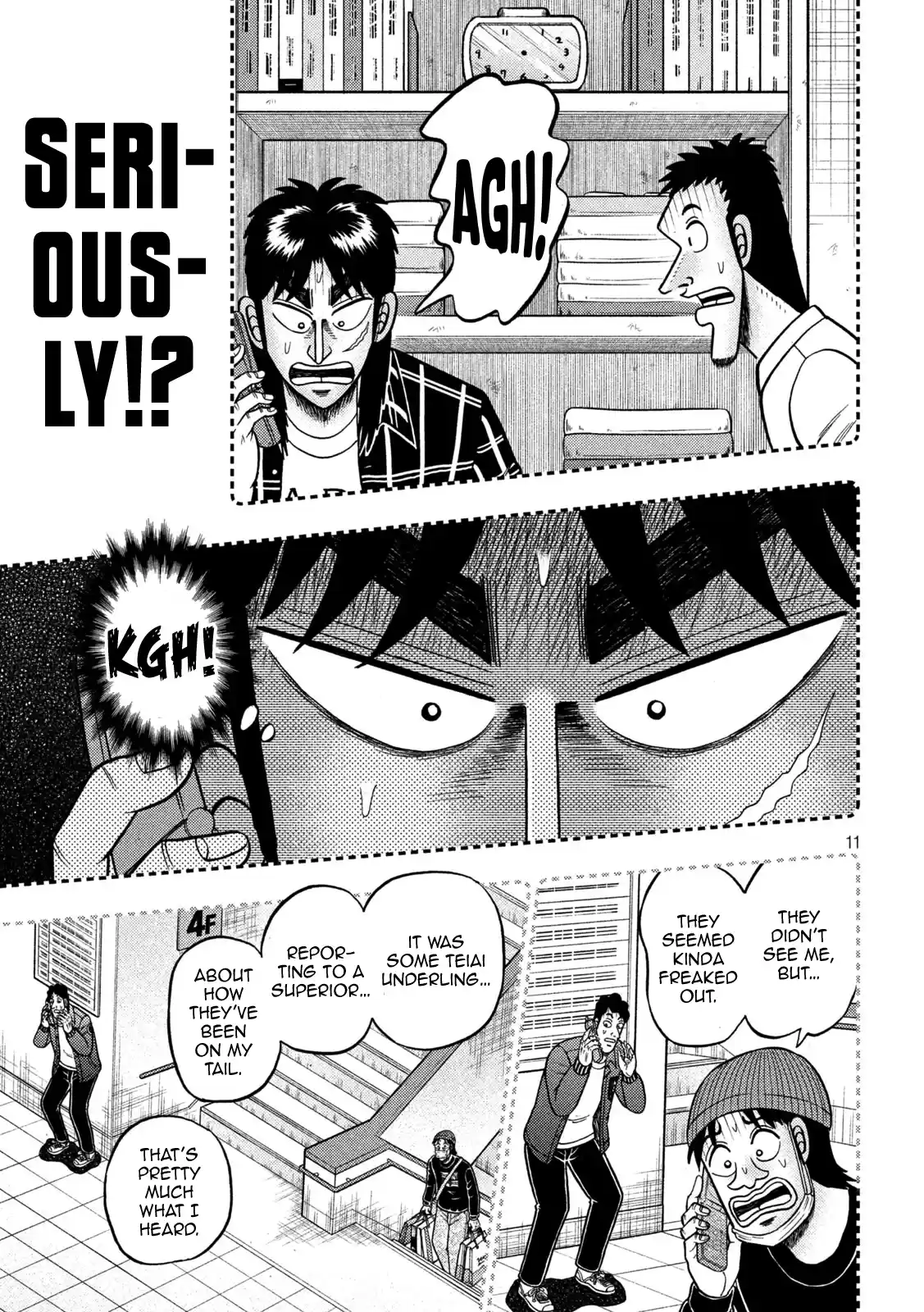 Tobaku Datenroku Kaiji - One Poker Hen Chapter 410