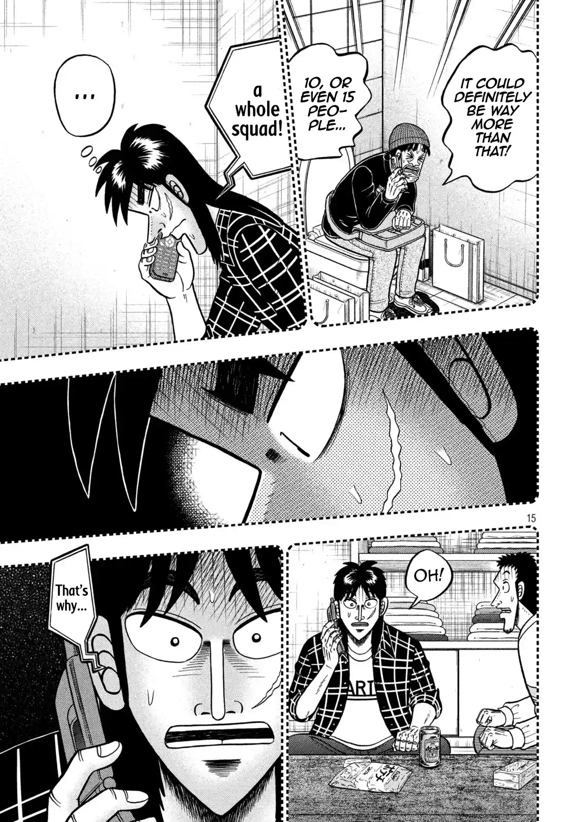 Tobaku Datenroku Kaiji - One Poker Hen Chapter 410