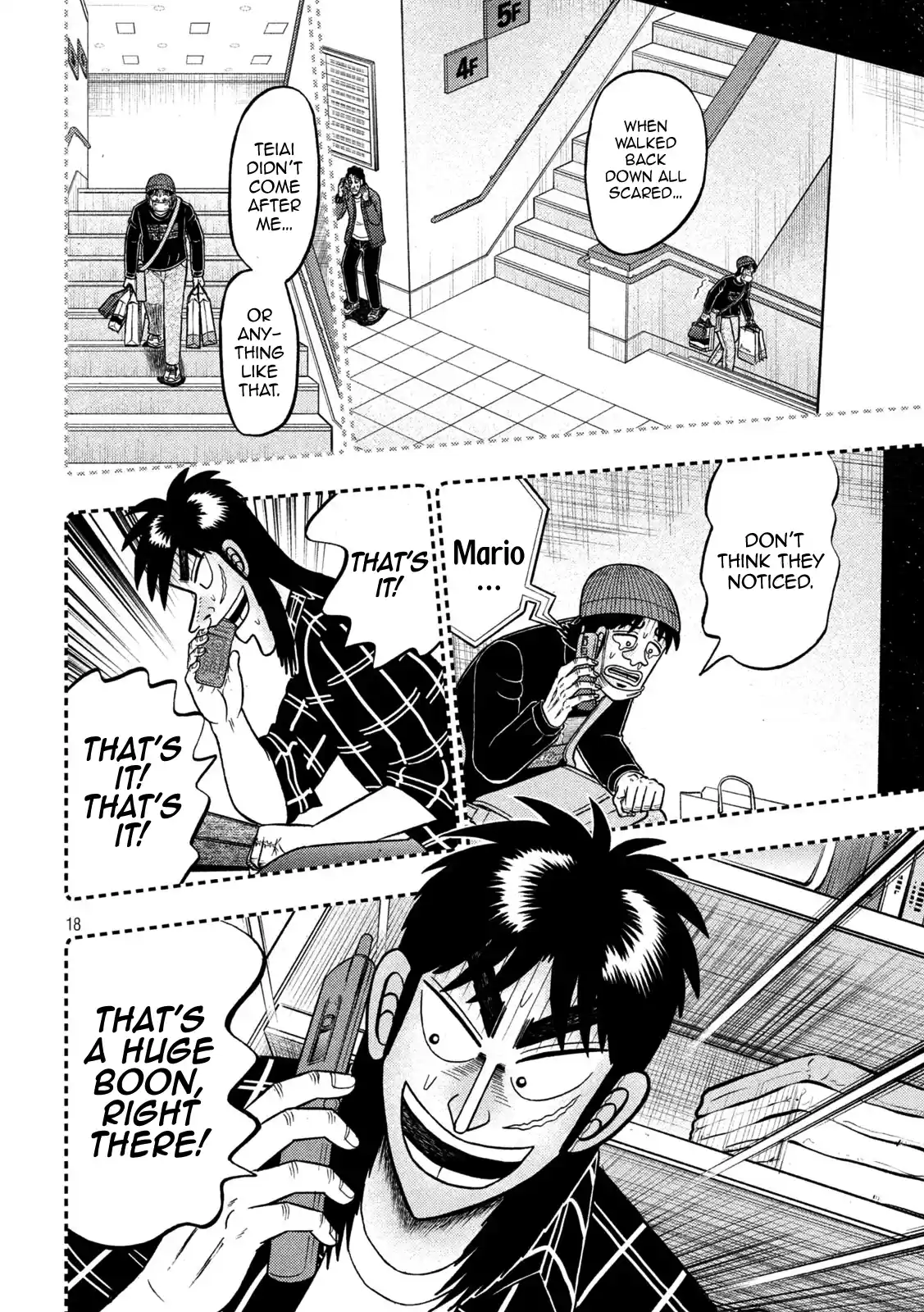 Tobaku Datenroku Kaiji - One Poker Hen Chapter 410