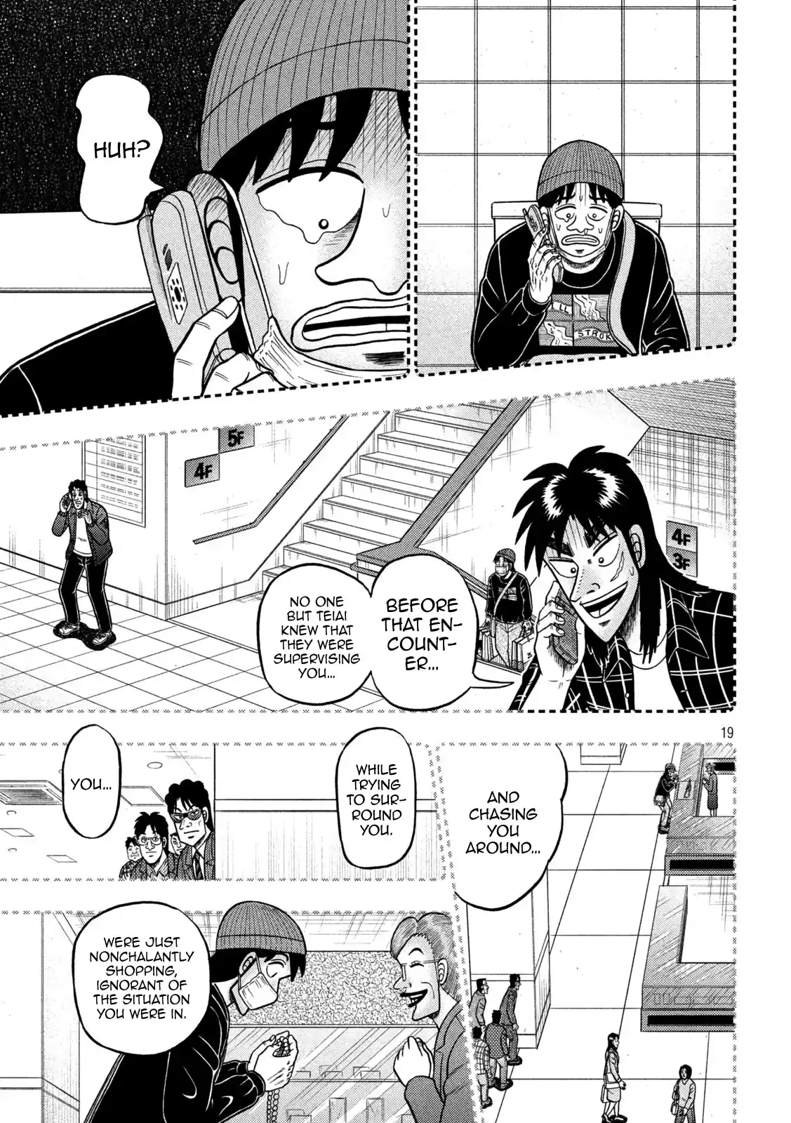 Tobaku Datenroku Kaiji - One Poker Hen Chapter 410